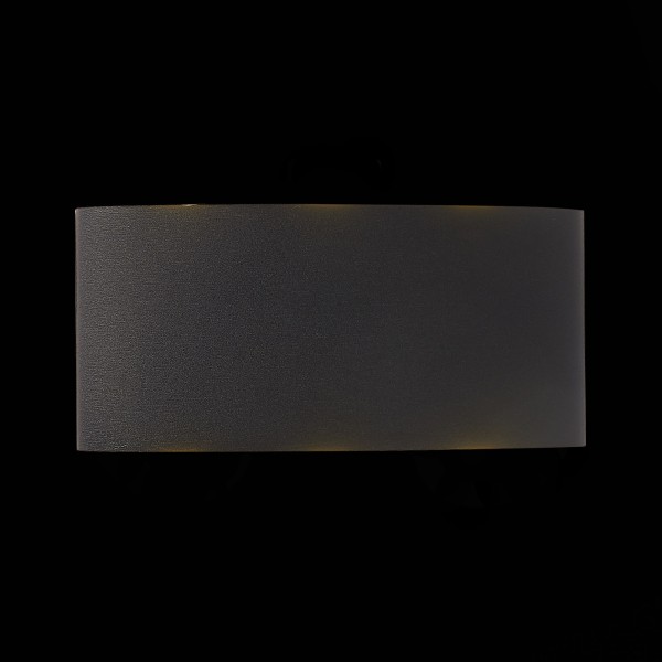 SL089.401.06 Светильник уличный настенный ST-Luce Черный кварцевый LED 6*1W 4000K BISELLO