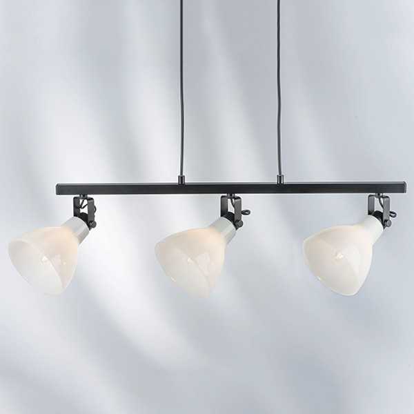 761130 Люстра ACROBATA 3х40W E14 ЧЕРНЫЙ/БЕЛЫЙ