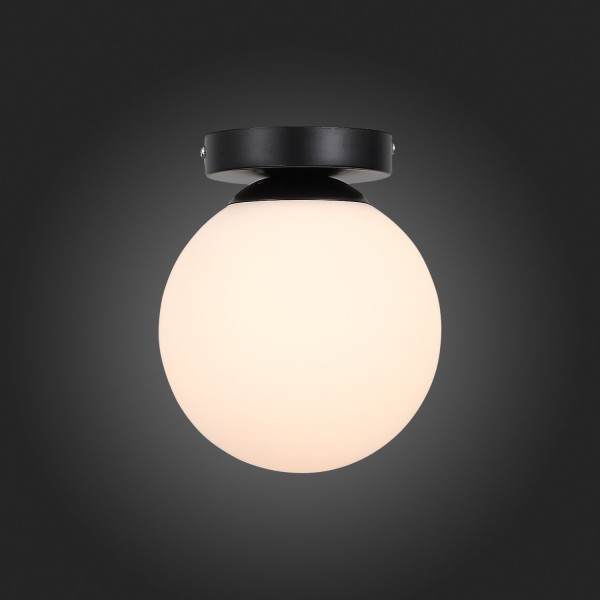 SL717.401.01 Светильник настенный Черный/Белый E27 1*40W ACINI