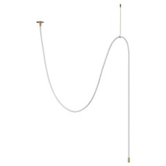 4399/40CL HIGHTECH ODL23 263 ант.бронза/металл/канат Потолочный св-к встраиваемый (2 крепления и крючок в комплекте) IP20 LED 40W 1580Лм 3000K CORDA