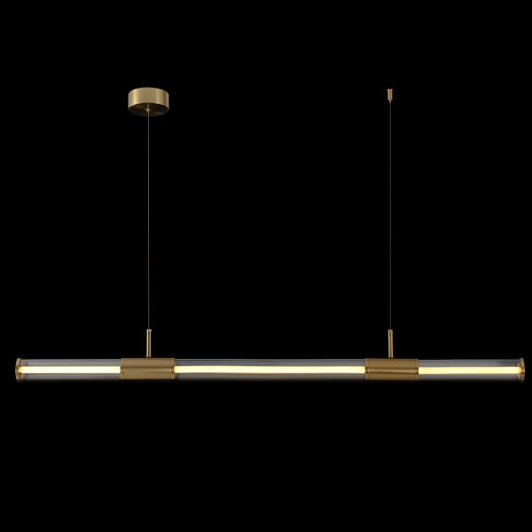 Светильник подвесной Crystal Lux LINEUP SP24W LED BRASS