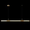 Светильник подвесной Crystal Lux LINEUP SP24W LED BRASS