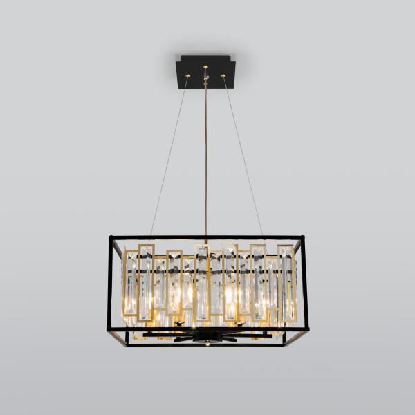 Умная подвесная люстра с хрусталем 377/6 Smart