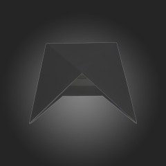 SL9503.401.01 Светильник уличный настенный ST-Luce Черный LED 1*7W 4000K CANNETO