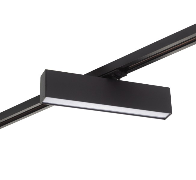 DK6440-BK Трековый светильник IP 20, 10 Вт, LED 4000, черный, алюминий