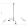 SLE1254-103-04 Светильник подвесной Серебристый/Белый E14 4*60W ALTON