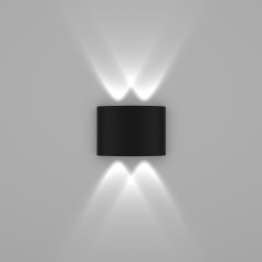 343027 Светильник GEMMA 4х1W LED 440LM G ЧЕРНЫЙ 4000K IP65