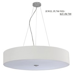 Светильник потолочный Crystal Lux JEWEL PL700 WH