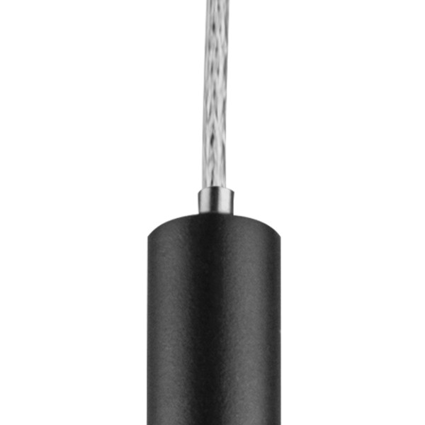 LT7474471 Люстра TUBO LED 5W 320LM 360G ЧЕРНЫЙ 4000K (747447+574701)