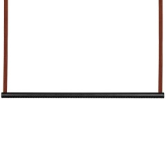 737117 Люстра PALLA 30W LED 2620LM 30G ЧЕРНЫЙ 3000K