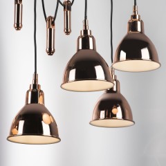 761073 Люстра ACROBATA 7х40W E14 РОЗОВОЕ ЗОЛОТО