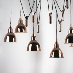 761073 Люстра ACROBATA 7х40W E14 РОЗОВОЕ ЗОЛОТО