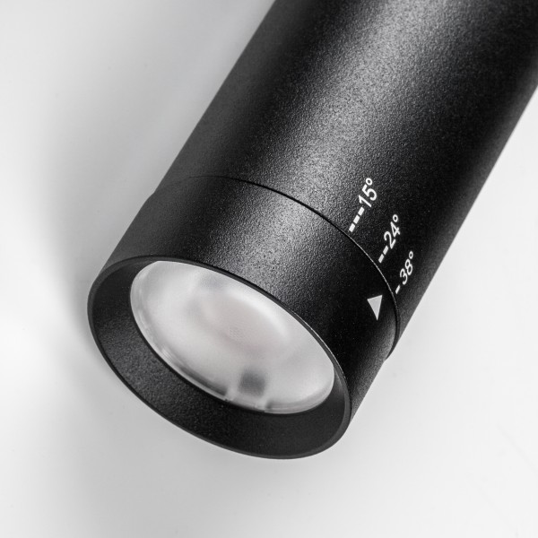 205017 Светильник д/1-фазн трека TETA APP LED 7W 315LM 15-50G ЧЕРНЫЙ PRO 3000-6000K DIM