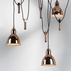 761053 Люстра ACROBATA 5х40W E14 РОЗОВОЕ ЗОЛОТО