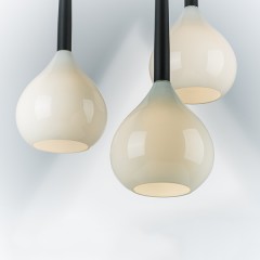 808230 Подвес FORMA 3х40W E14 БЕЛЫЙ