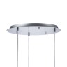L3PR721134 Подвес тройной круглый EXTRA 3x3x5W(led) G9 (721134 - 3 + 572134 -1) ХРОМ