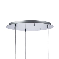 L3PR721134 Подвес тройной круглый EXTRA 3x3x5W(led) G9  (721134 - 3 + 572134 -1) ХРОМ