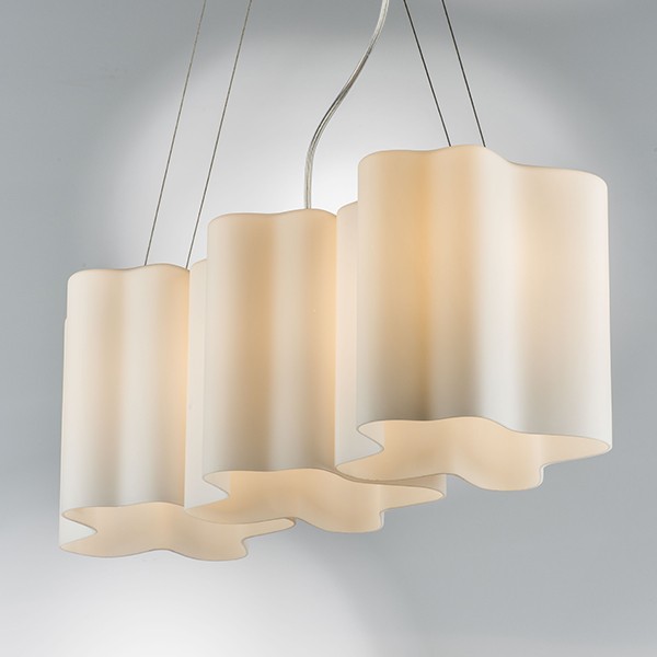 802133 Подвес NUBI 3х40W E27 ШАМПАНЬ/БЕЛЫЙ