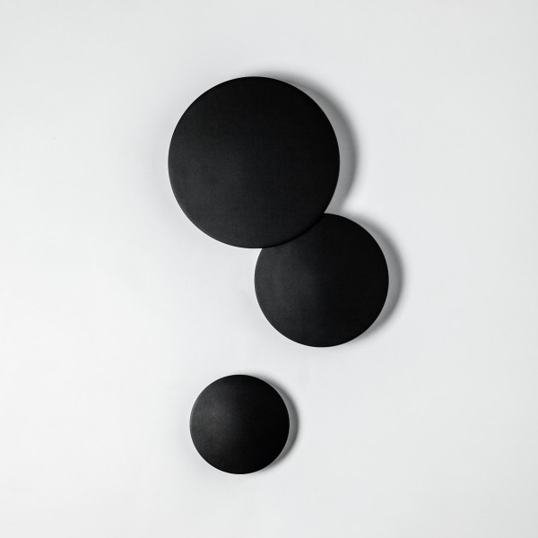 379337 Светильник PIATTO 1x12W LED 1200LM G ЧЕРНЫЙ 3000K IP65