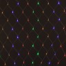 Праздничная гирлянда сеть мульти 1,5*1,5м IP20 300-001