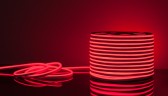 Светодиодный гибкий неон 220 В 9.6 Вт/м 120 Led/м 2835 IP67, односторонний красный, 50 м Гибкий неон 220V 9,6W 120Led 2835 IP67 односторонний красный, 50м