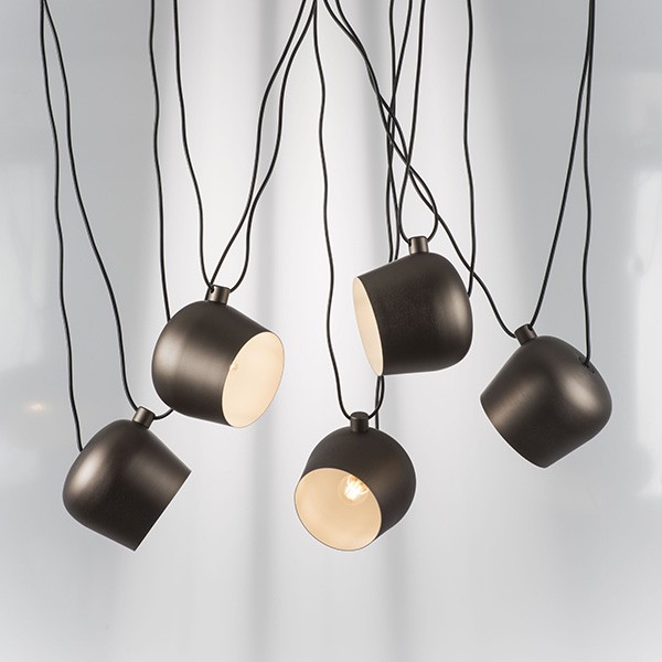 727153 Люстра OMEGA 5х40W E27 BROWN ALU