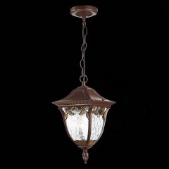 SL083.703.01 Светильник уличный подвесной ST-Luce Кофейный/Кофейный, Прозрачный E27 1*60W CHIANI