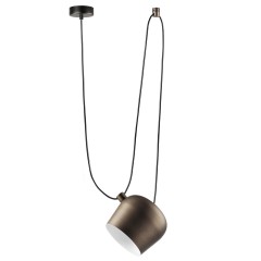 727113 Люстра OMEGA 1х40W E27 BROWN ALU