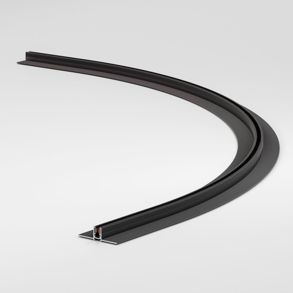 Mini Magnetic Шинопровод под ГКЛ 12,5мм черный Ø1200 85221/00