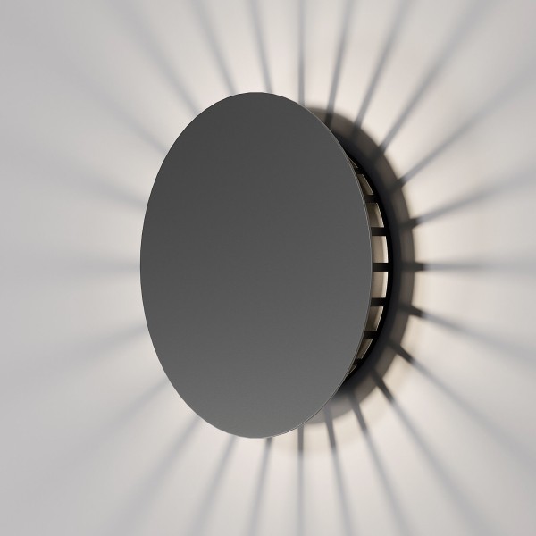 Светильник уличный настенный со световой проекцией Firenze (35178/D) черный 35178/D