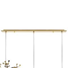 L3PL721132 Подвес тройной линейный EXTRA 3x3x5W(led) G9 (721132 - 3 + 572122 -1) ЗОЛОТО