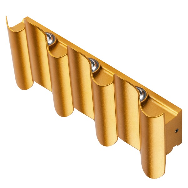 341733 Светильник BOSSO 7x1W LED 770LM G ЗОЛОТО 3000K IP65