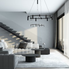 Esthetic Magnetic Трековый светильник 3W 3000K (чёрный) 85118/01