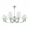 SLE111303-12 Светильник подвесной Хром/Белый E14 12*40W MONZA