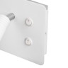 808546 Бра MURO 4,5W+3W LED 360LM+240LM БЕЛЫЙ 3000K