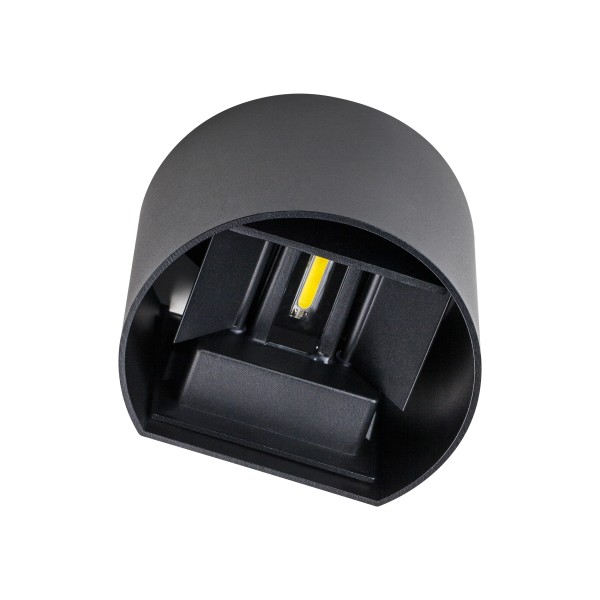 340557 Светильник DALLA 2х5W LED 1100LM G ЧЕРНЫЙ 4000K IP65