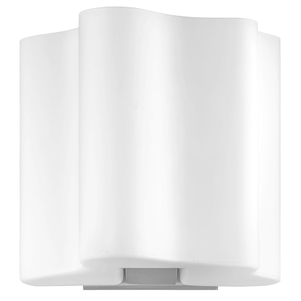 802610 Бра NUBI 1х40W E14 ХРОМ/БЕЛЫЙ