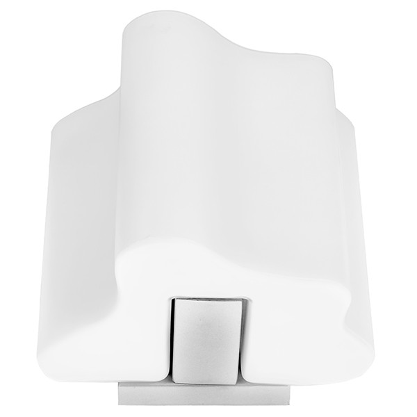 802610 Бра NUBI 1х40W E14 ХРОМ/БЕЛЫЙ