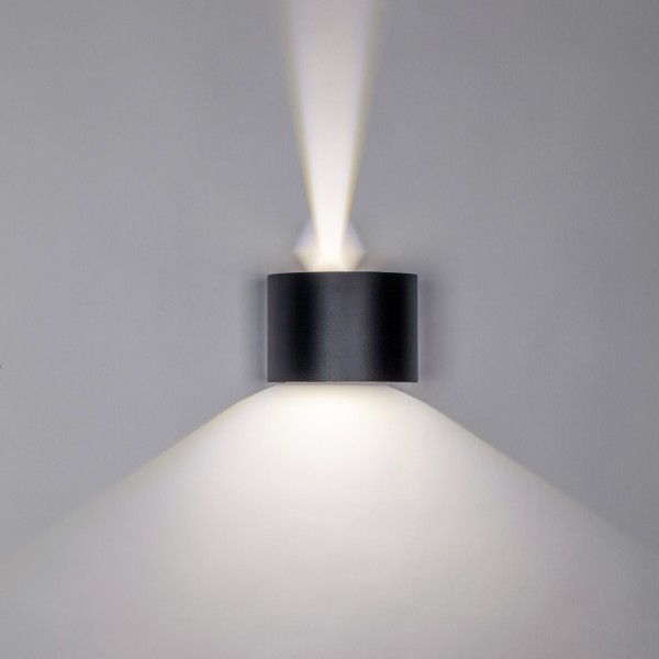 340547 Светильник DALLA 2х3W LED 660LM G ЧЕРНЫЙ 4000K IP65