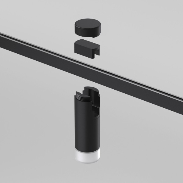 Esthetic Magnetic Трековый светильник 3W 3000K (чёрный) 85116/01