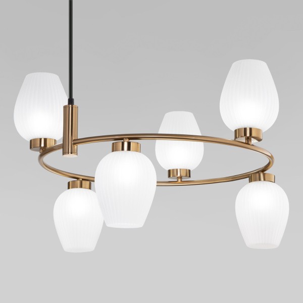 Подвесной светильник 30183/6 латунь