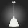 SLE111303-01 Подвес Хром/Белый E27 1*60W MONZA