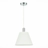 SLE111303-01 Подвес Хром/Белый E27 1*60W MONZA