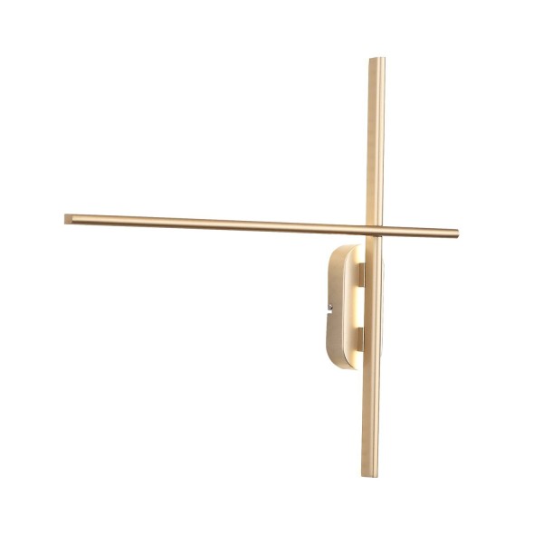 SL394.201.02 Светильник настенный ST-Luce Матовое золото/Белый LED 2*10W 4000K BASONI