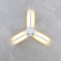 Пылевлагозащи<wbr>щенный светодиодный светильник с поворотным механизмом Lever IP54 1665 Techno LED белый