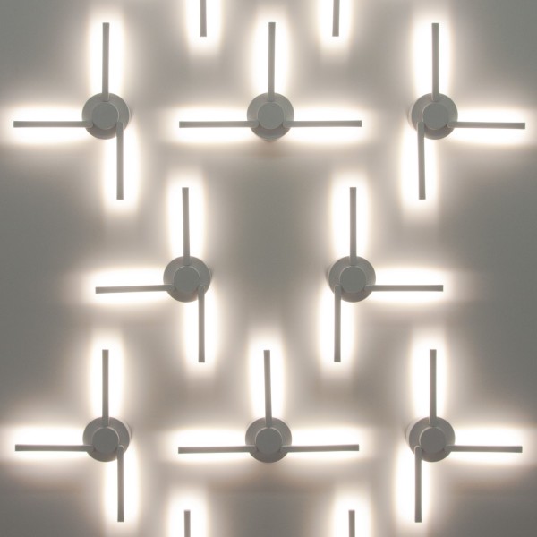 Пылевлагозащи<wbr>щенный светодиодный светильник с поворотным механизмом Lever IP54 1665 Techno LED белый