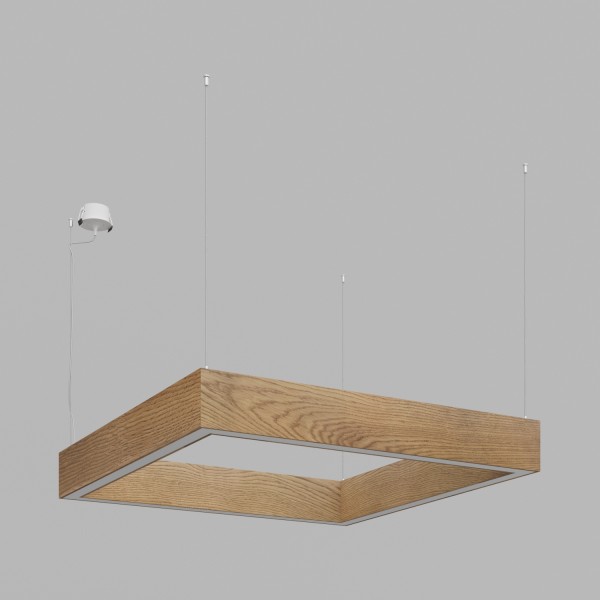 Подвесной светодиодный светильник Ledron KVADRO Basic 400 4000K Black