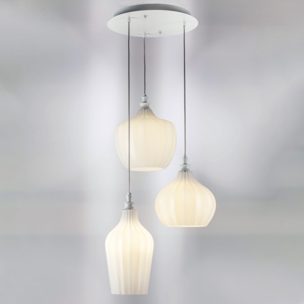 793236 Люстра ROCCO 3х6W (led) E27 БЕЛЫЙ