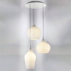 793236 Люстра ROCCO 3х6W (led) E27 БЕЛЫЙ