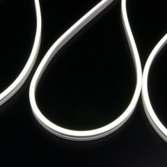 Светодиодный гибкий неон 24 В 10 Вт/м 120 Led/м 2835 IP65, холодный белый 6500K, 5м 24V 10W 120Led 2835 IP65
